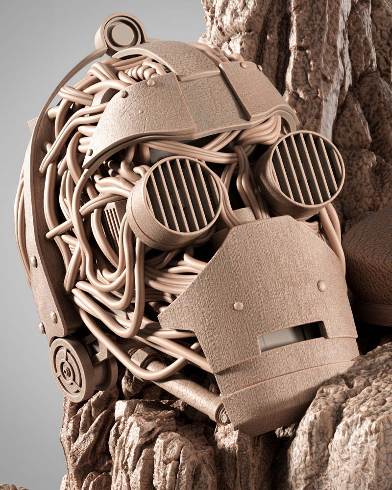 Anakin Skywalker (Kid) – Sculpture