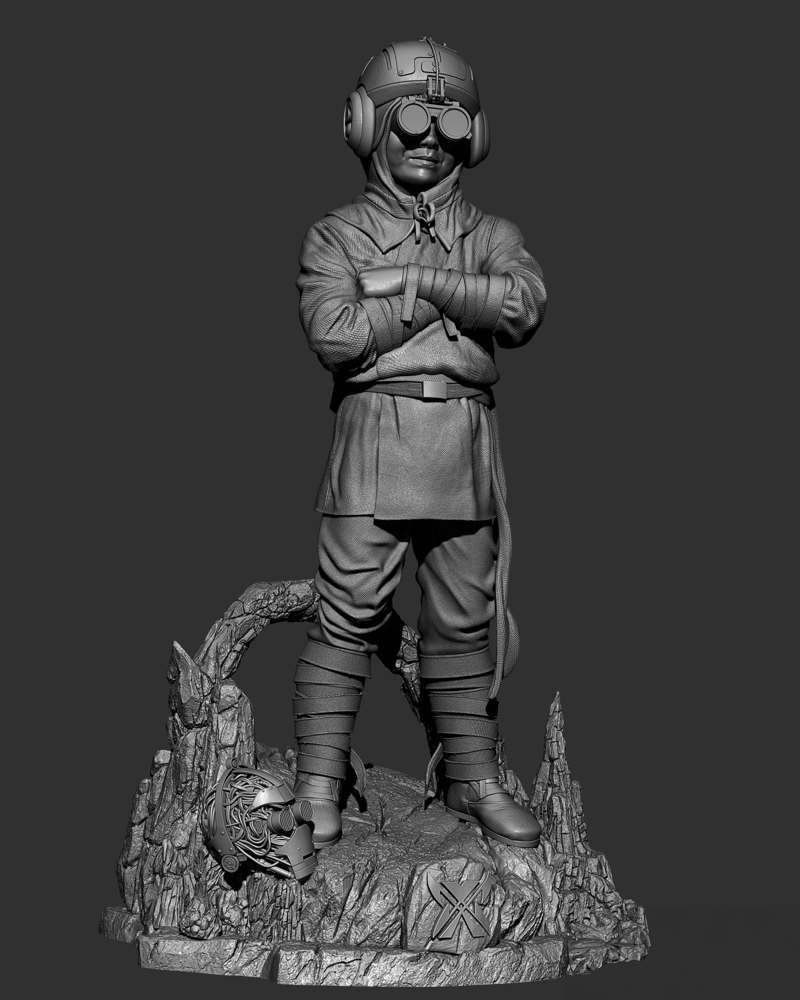 Anakin Skywalker (Kid) – Sculpture