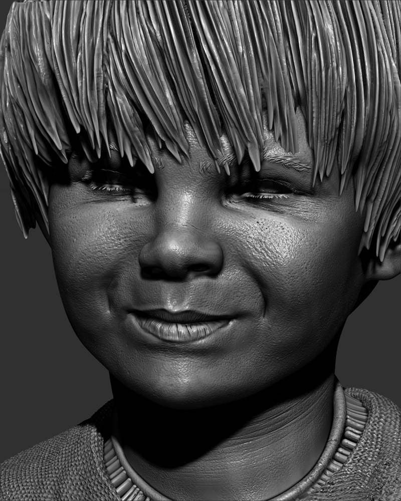 Anakin Skywalker (Kid) – Sculpture