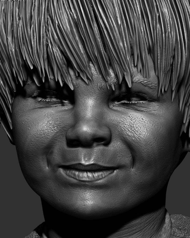 Anakin Skywalker (Kid) – Sculpture