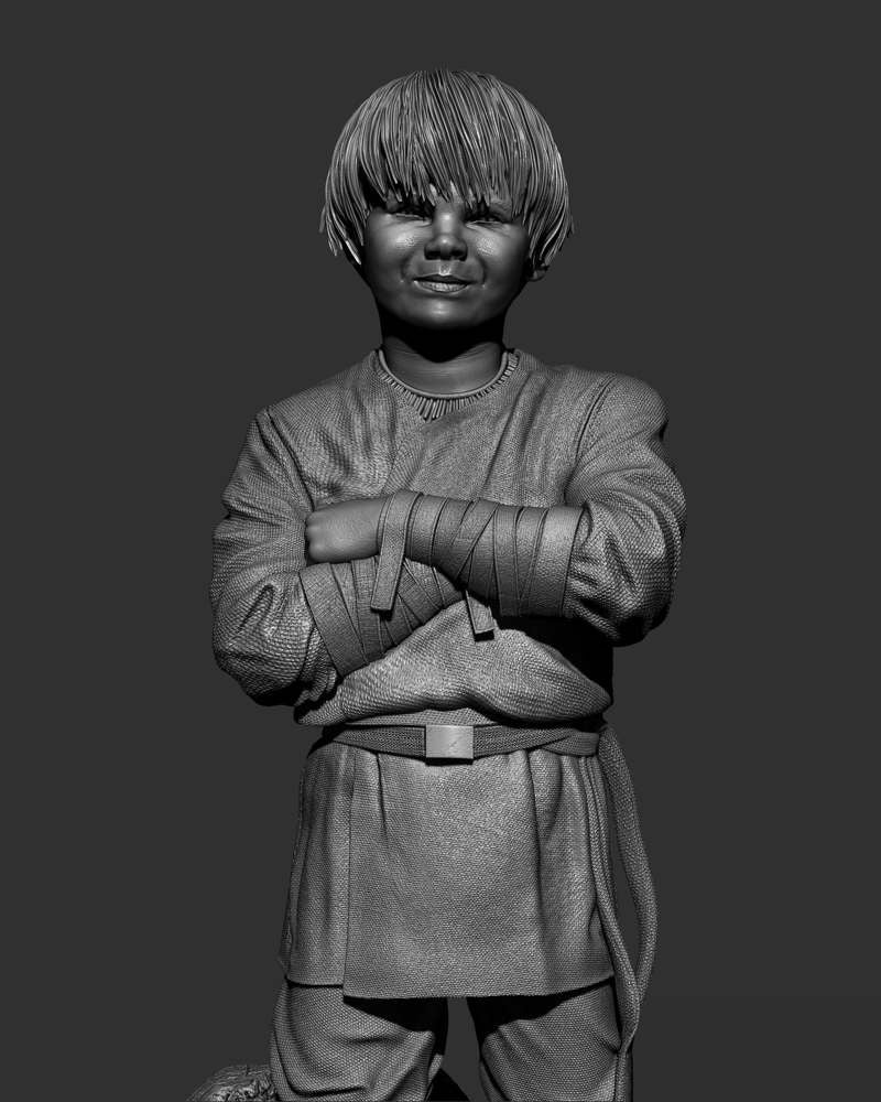 Anakin Skywalker (Kid) – Sculpture
