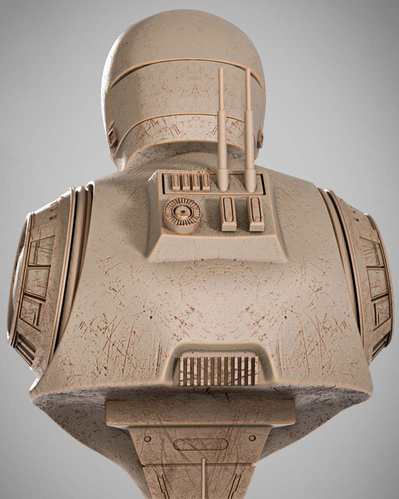 K-2SO – Portrait Bust