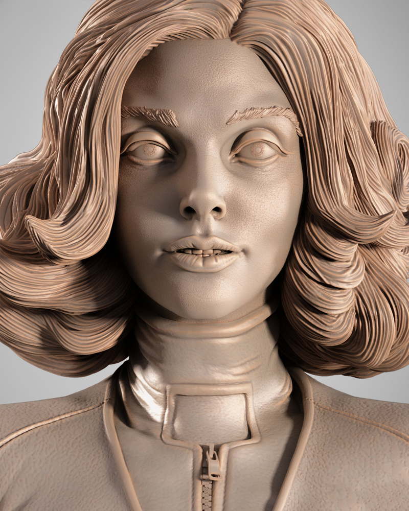 The Wasp #2 – Portrait Bust