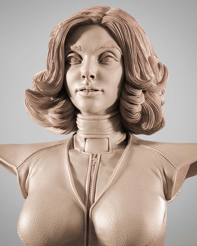 The Wasp #2 – Portrait Bust