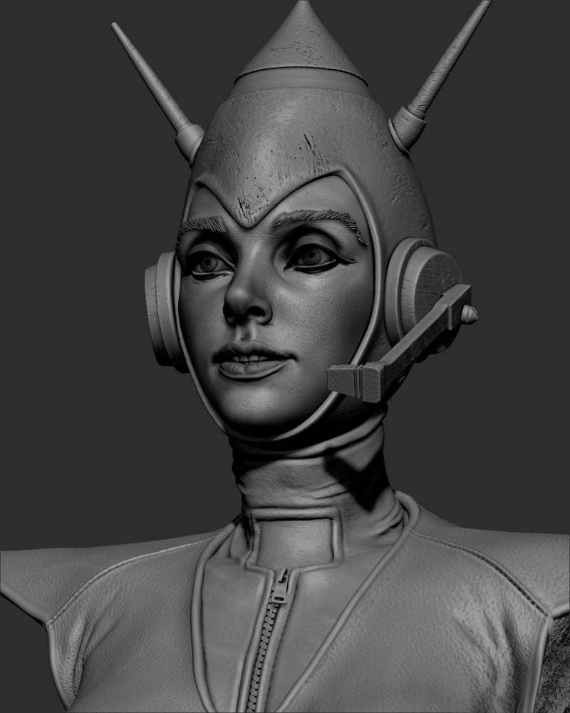 The Wasp #2 – Portrait Bust