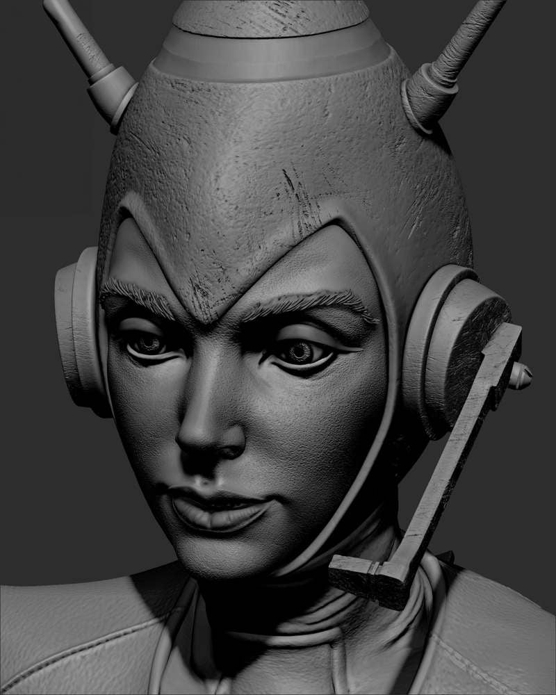 The Wasp #2 – Portrait Bust