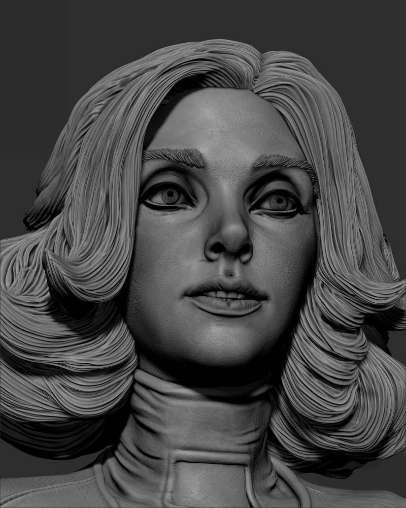 The Wasp #2 – Portrait Bust