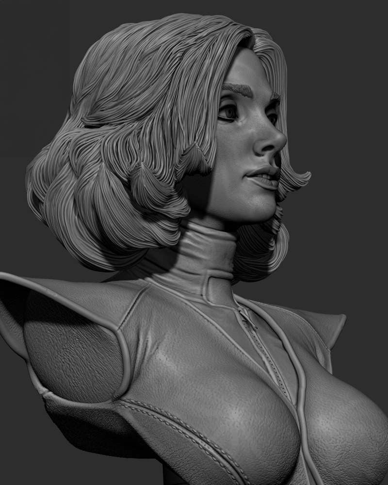 The Wasp #2 – Portrait Bust