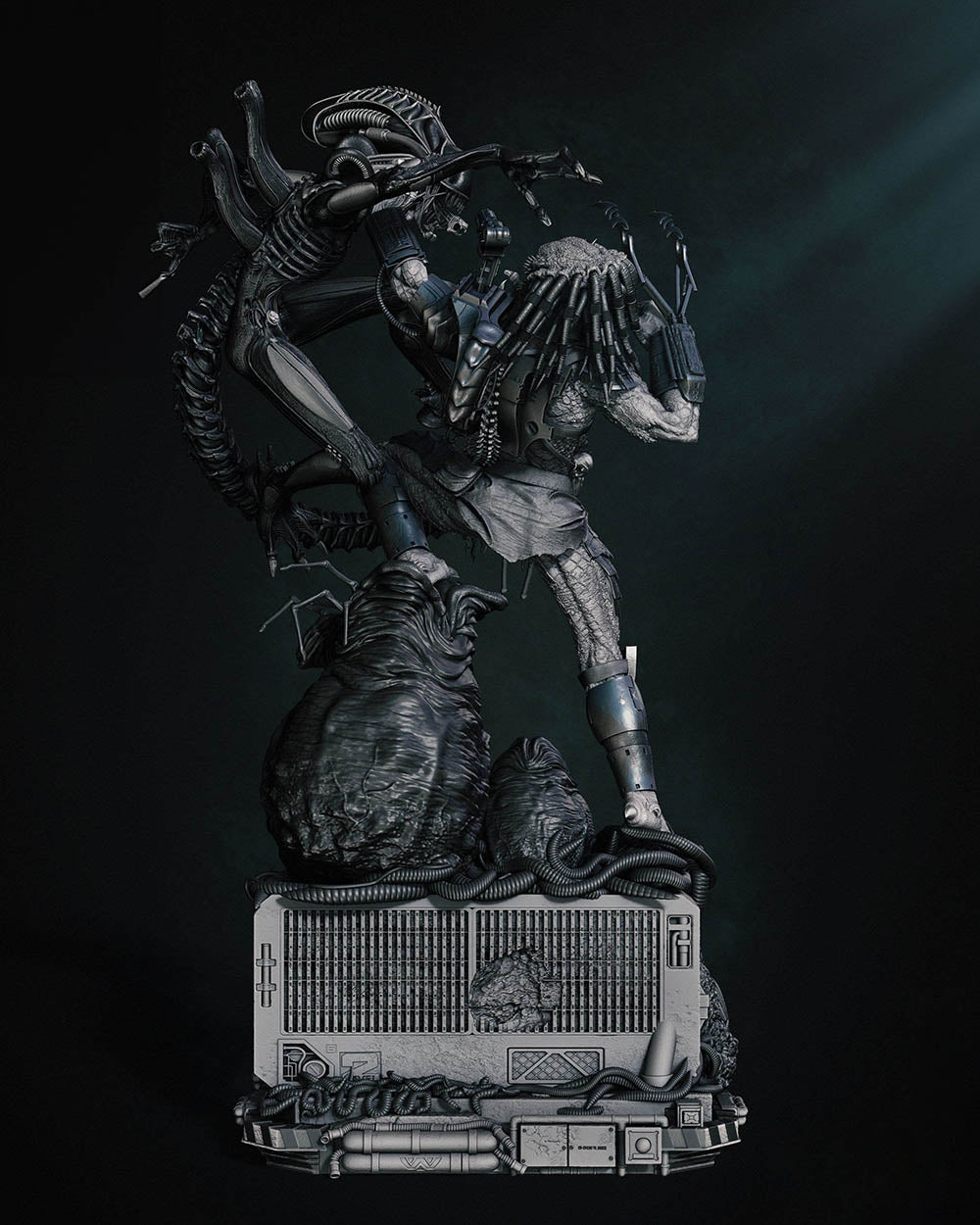 Predator VS Alien - Diorama