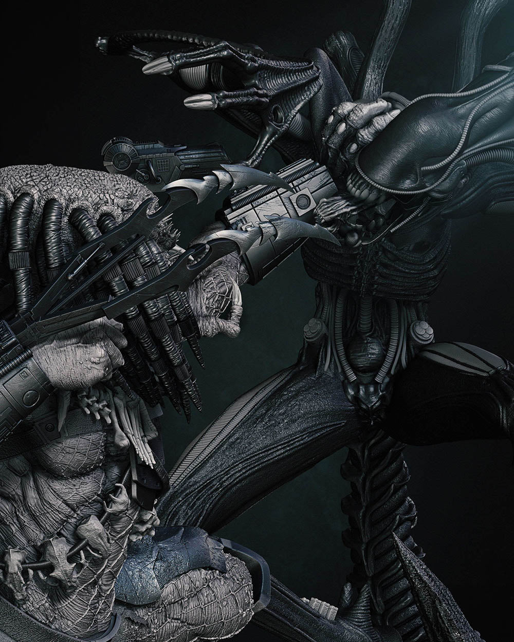 Predator VS Alien - Diorama