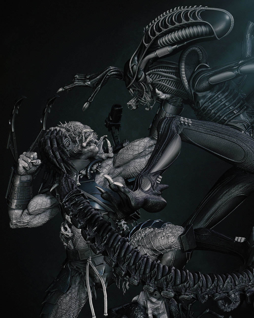 Predator VS Alien - Diorama