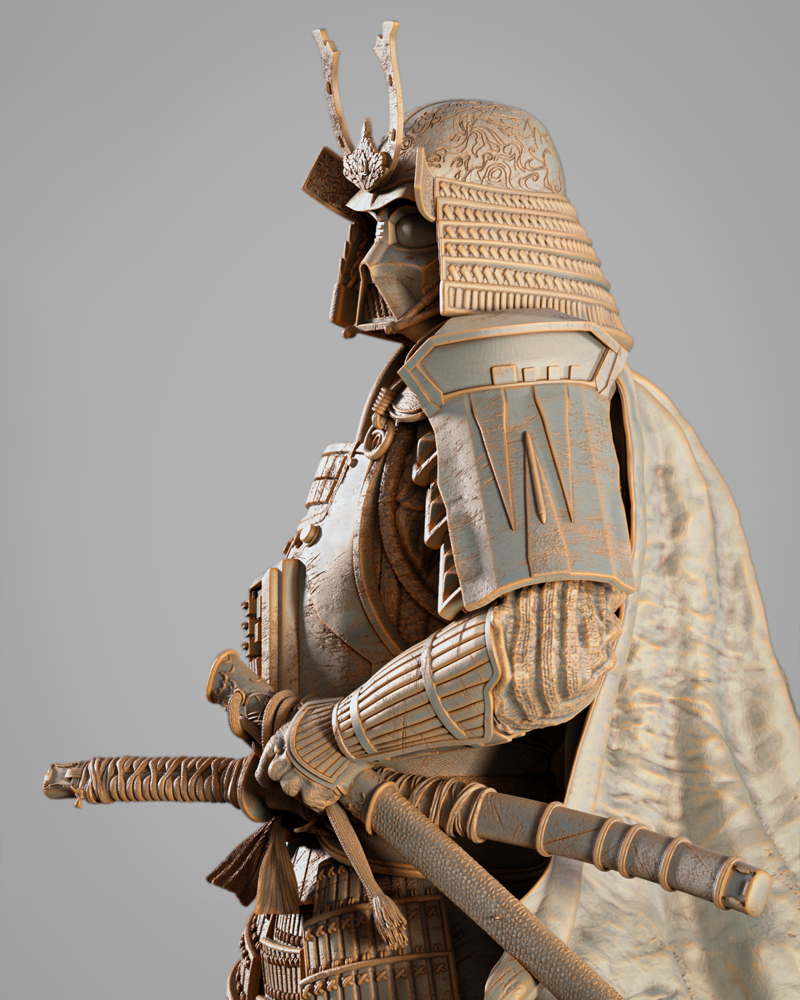 Darth Vader Samurai - Sculpture