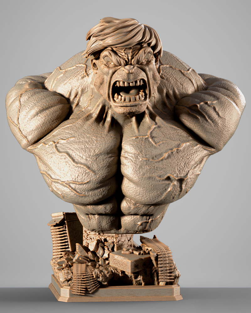 Hulk - Portrait Bust