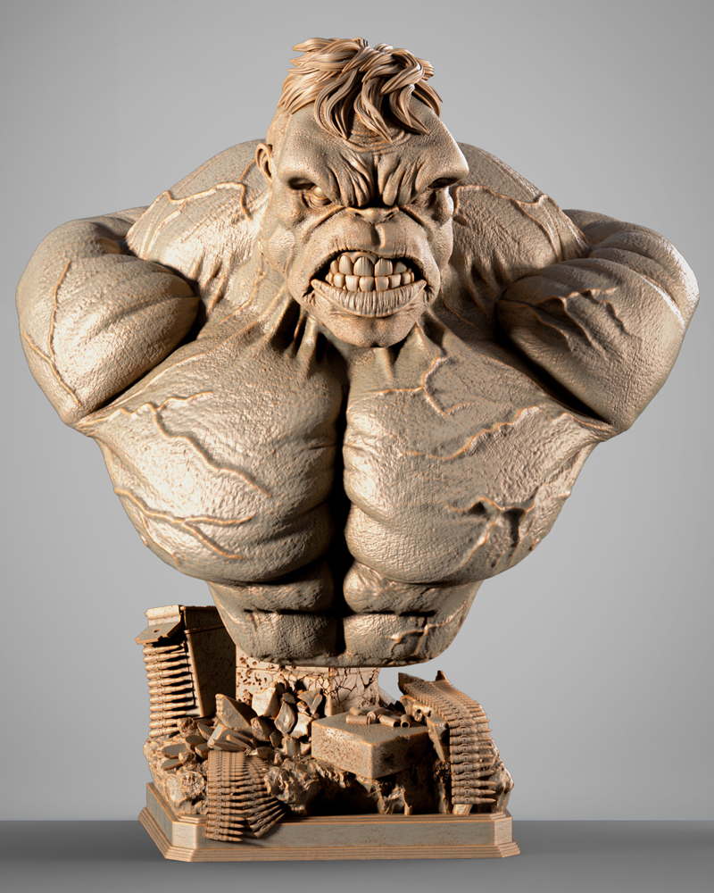 Hulk - Portrait Bust