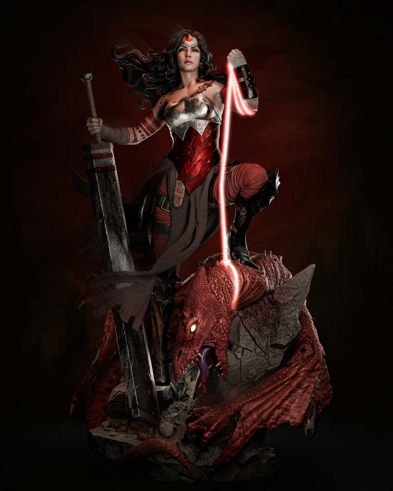 Wonder Woman #3 – Sculpture