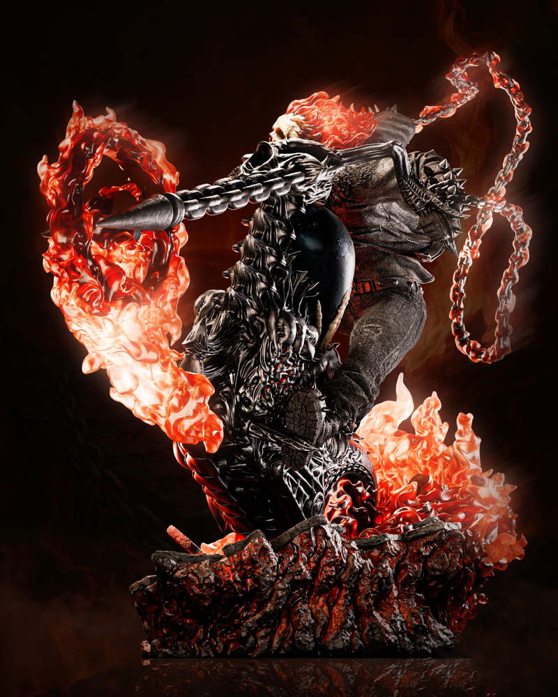 Ghost Rider #3 – Sculpture