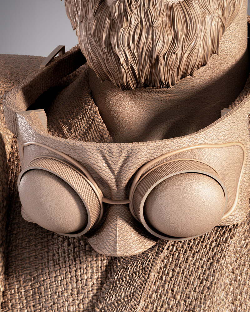 Old Ben Kenobi – Portrait Bust
