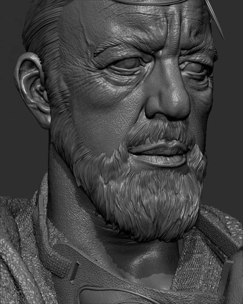 Old Ben Kenobi – Portrait Bust