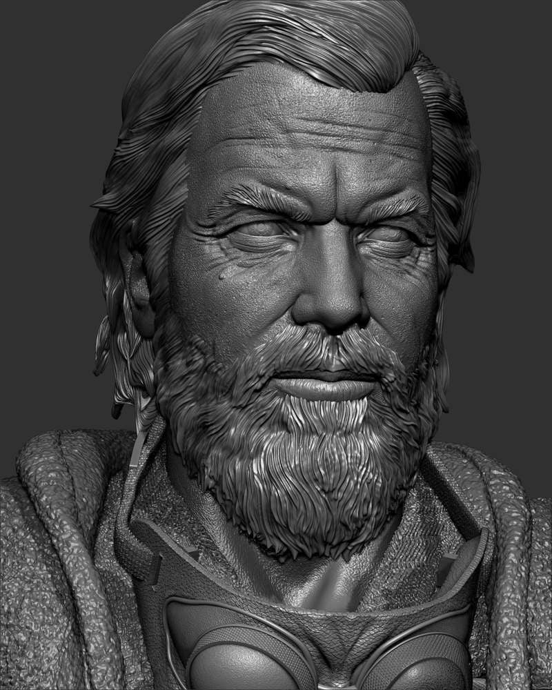 Old Ben Kenobi – Portrait Bust