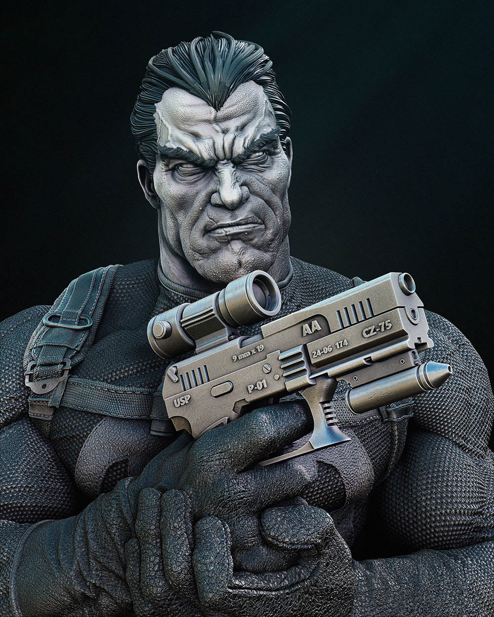 The Punisher - Bust