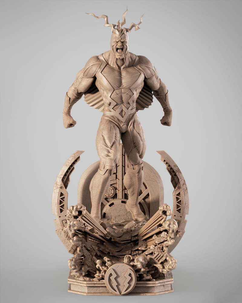 Black Bolt – Sculpture