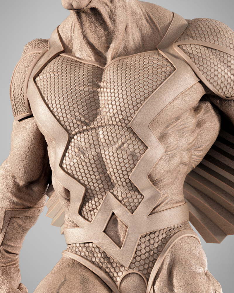 Black Bolt – Sculpture