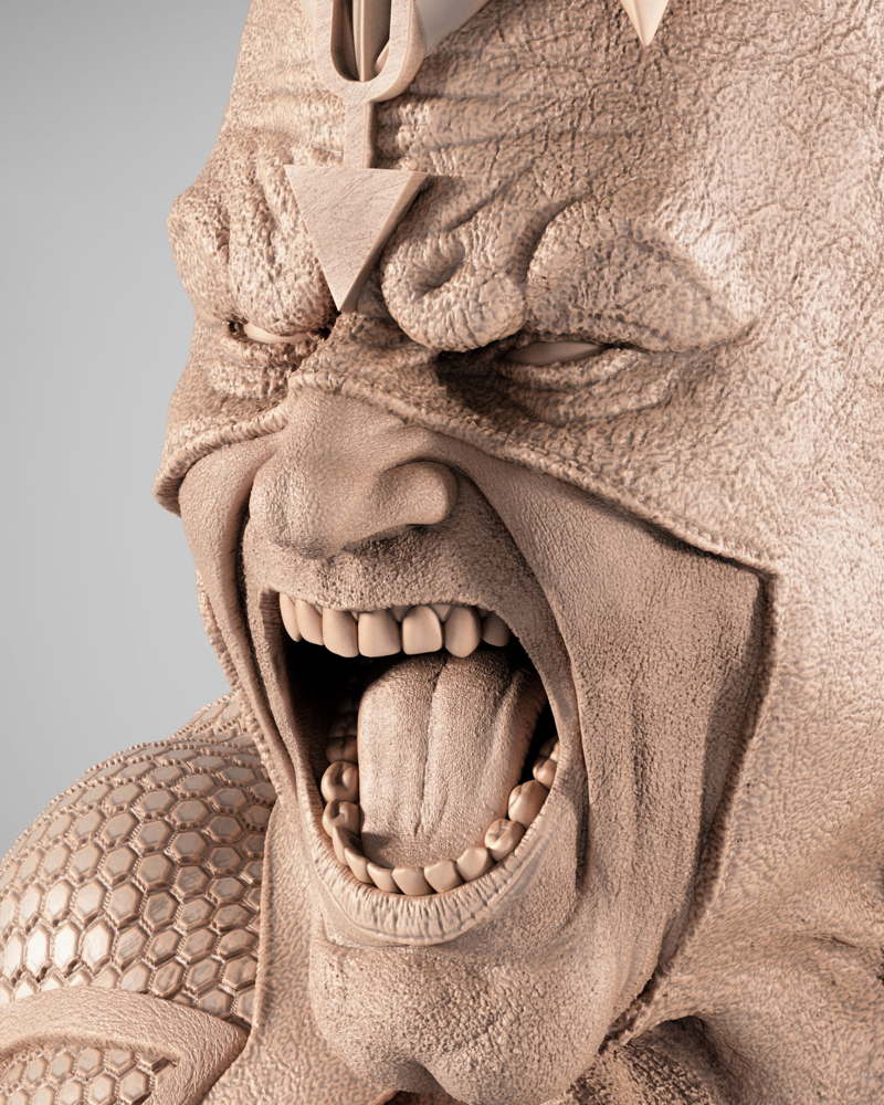 Black Bolt – Sculpture