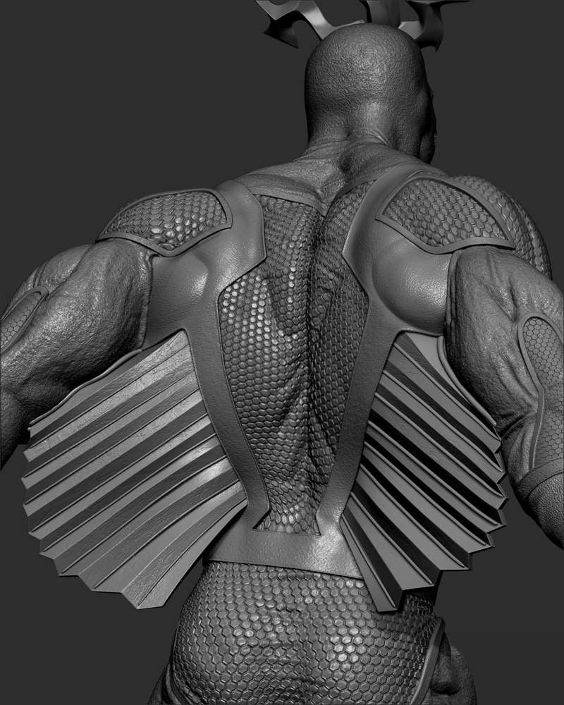 Black Bolt – Sculpture