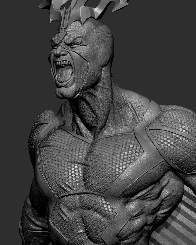 Black Bolt – Sculpture