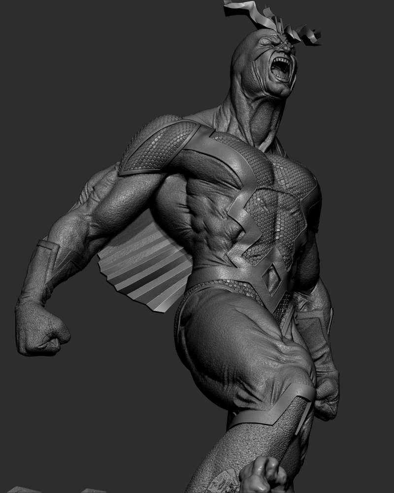 Black Bolt – Sculpture