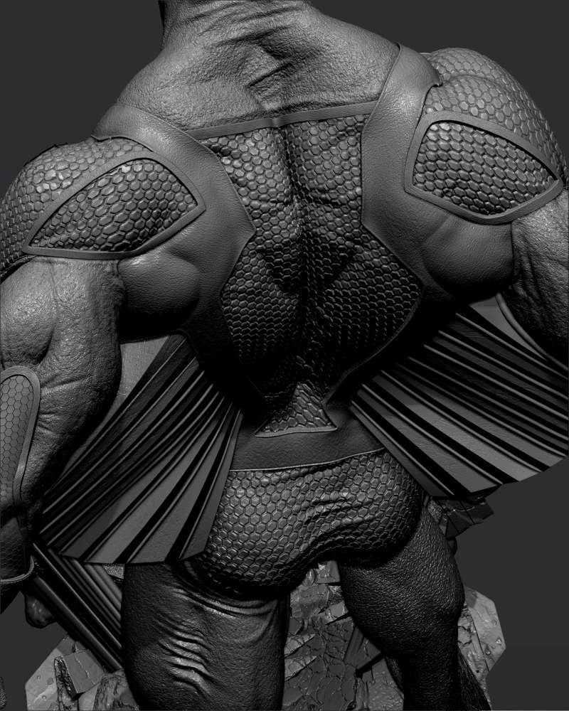 Black Bolt – Sculpture