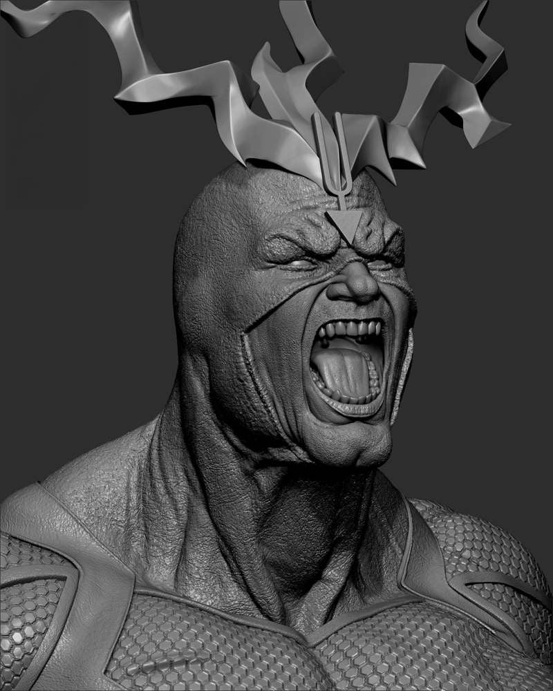 Black Bolt – Sculpture