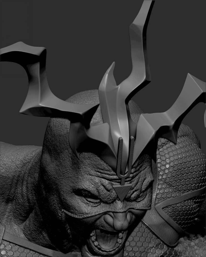 Black Bolt – Sculpture