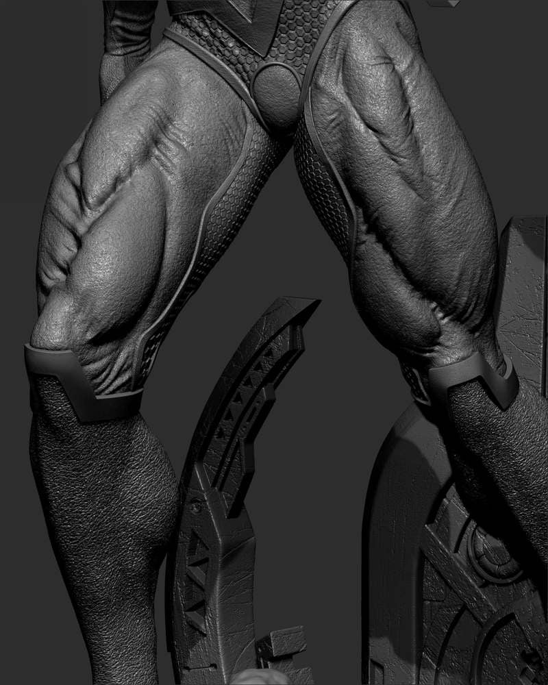 Black Bolt – Sculpture