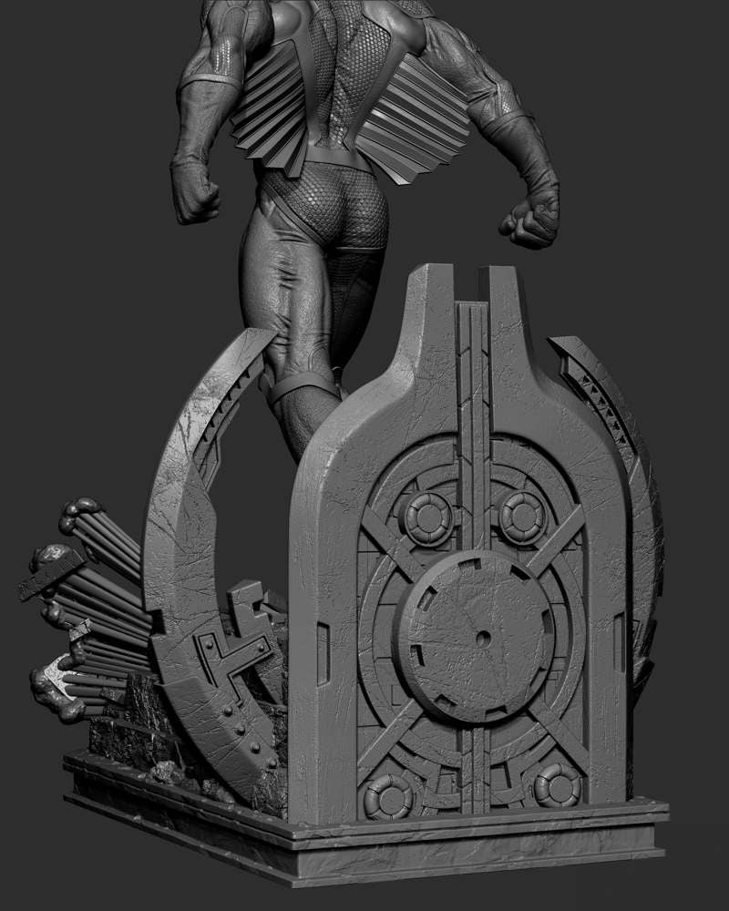 Black Bolt – Sculpture