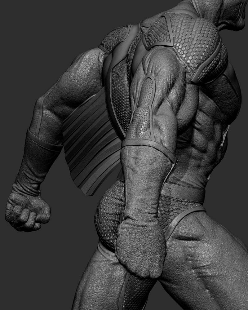 Black Bolt – Sculpture