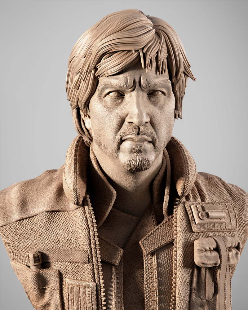 Cassian Andor – Portrait Bust