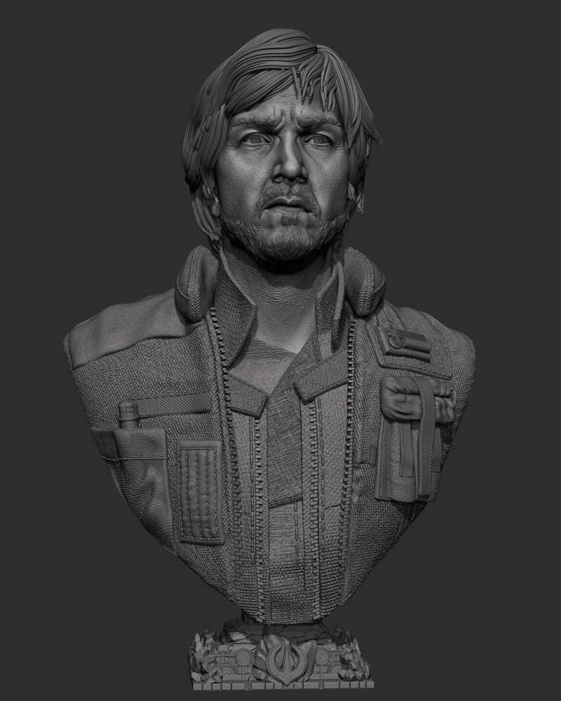 Cassian Andor – Portrait Bust