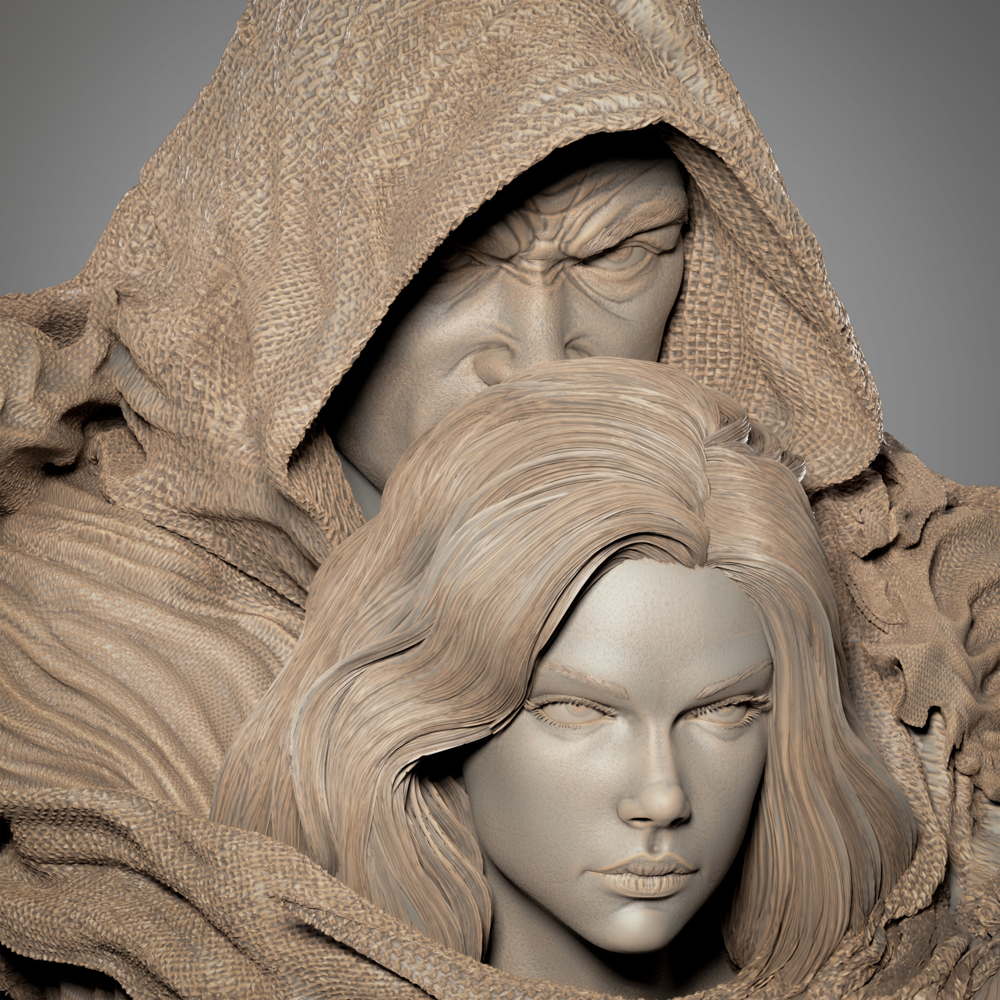 Cloak and Dagger - Portrait Bust