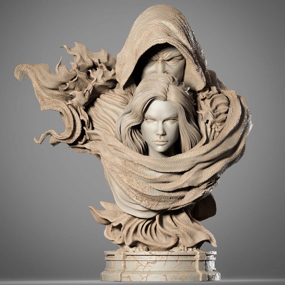 Cloak and Dagger - Portrait Bust