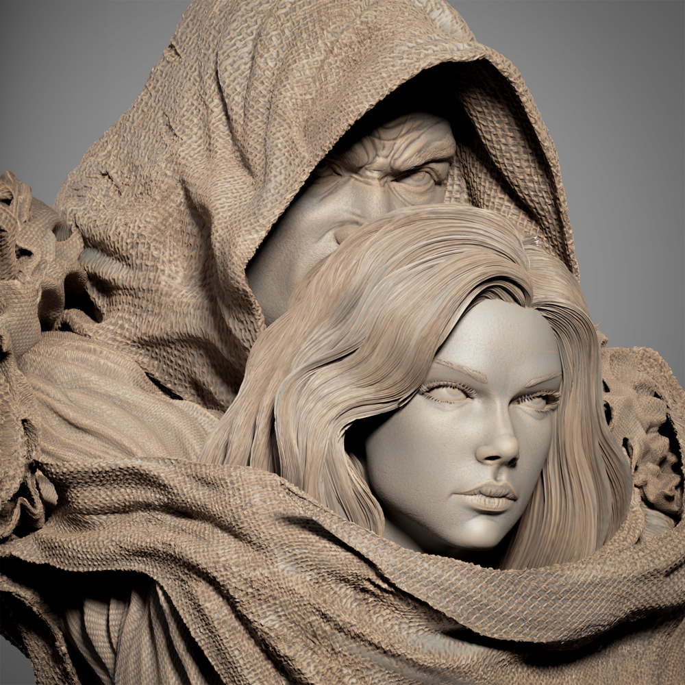 Cloak and Dagger - Portrait Bust