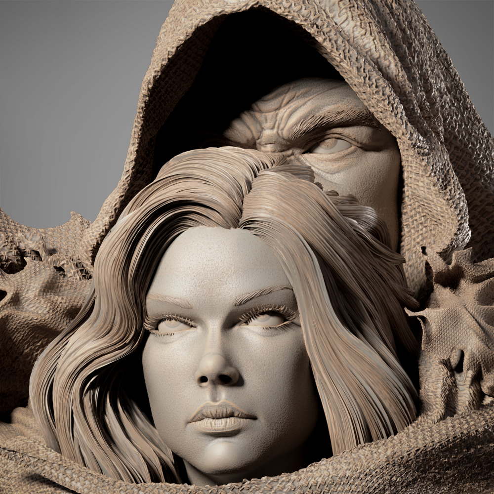 Cloak and Dagger - Portrait Bust