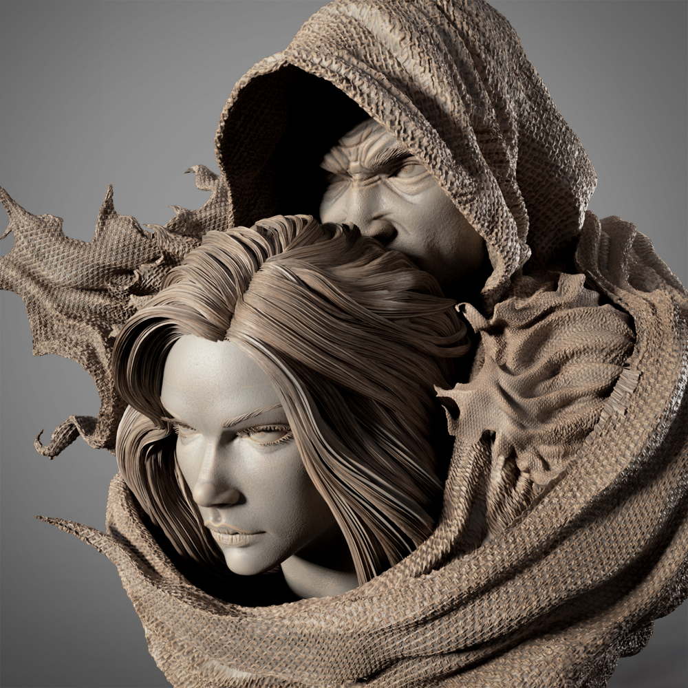 Cloak and Dagger - Portrait Bust