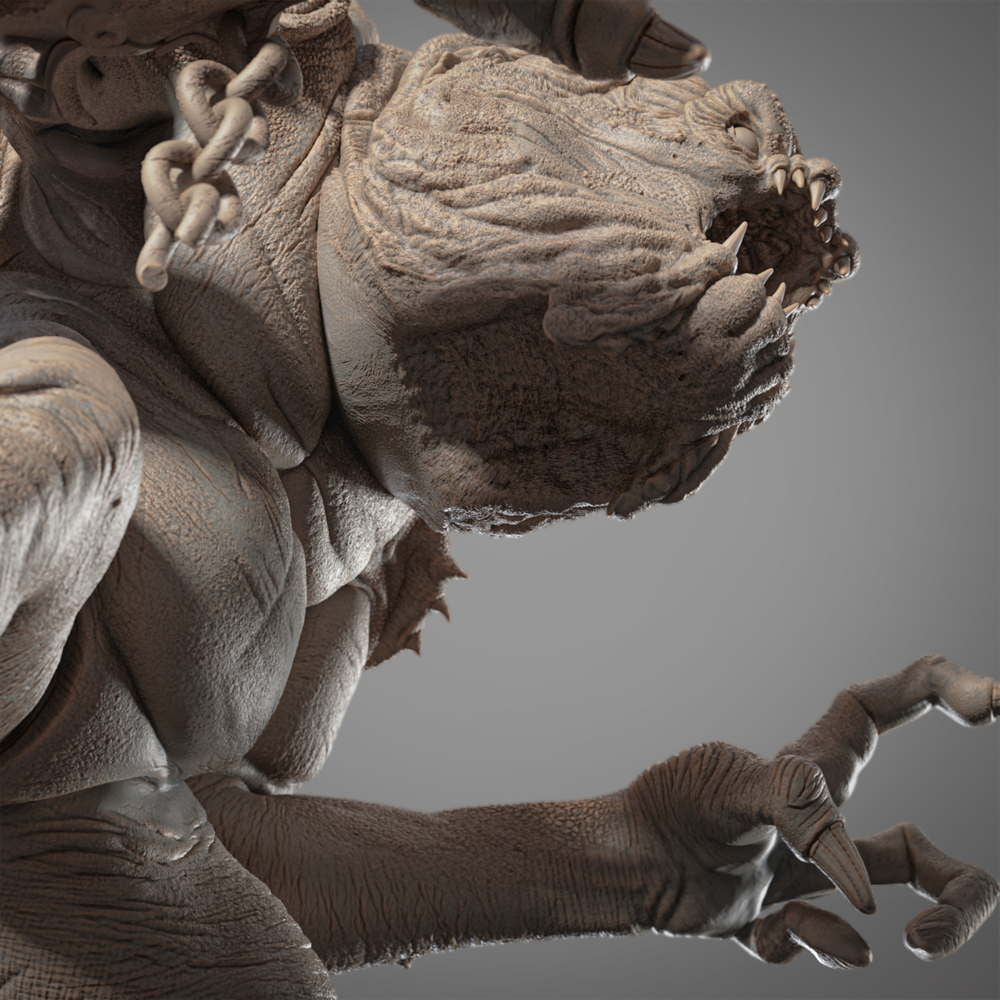 Rancor - Sculpture