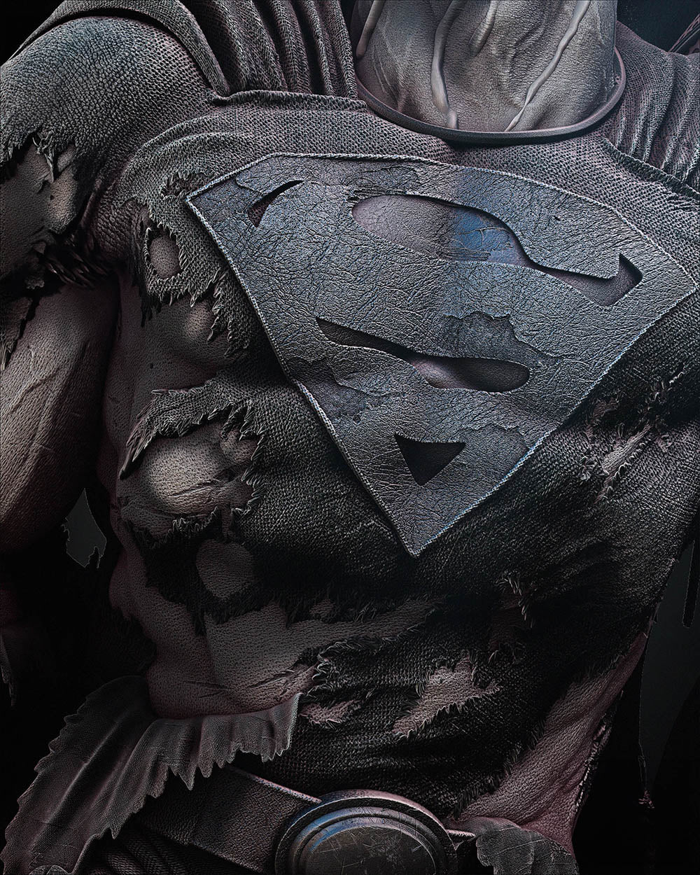 Zod and Superman - Sculpture