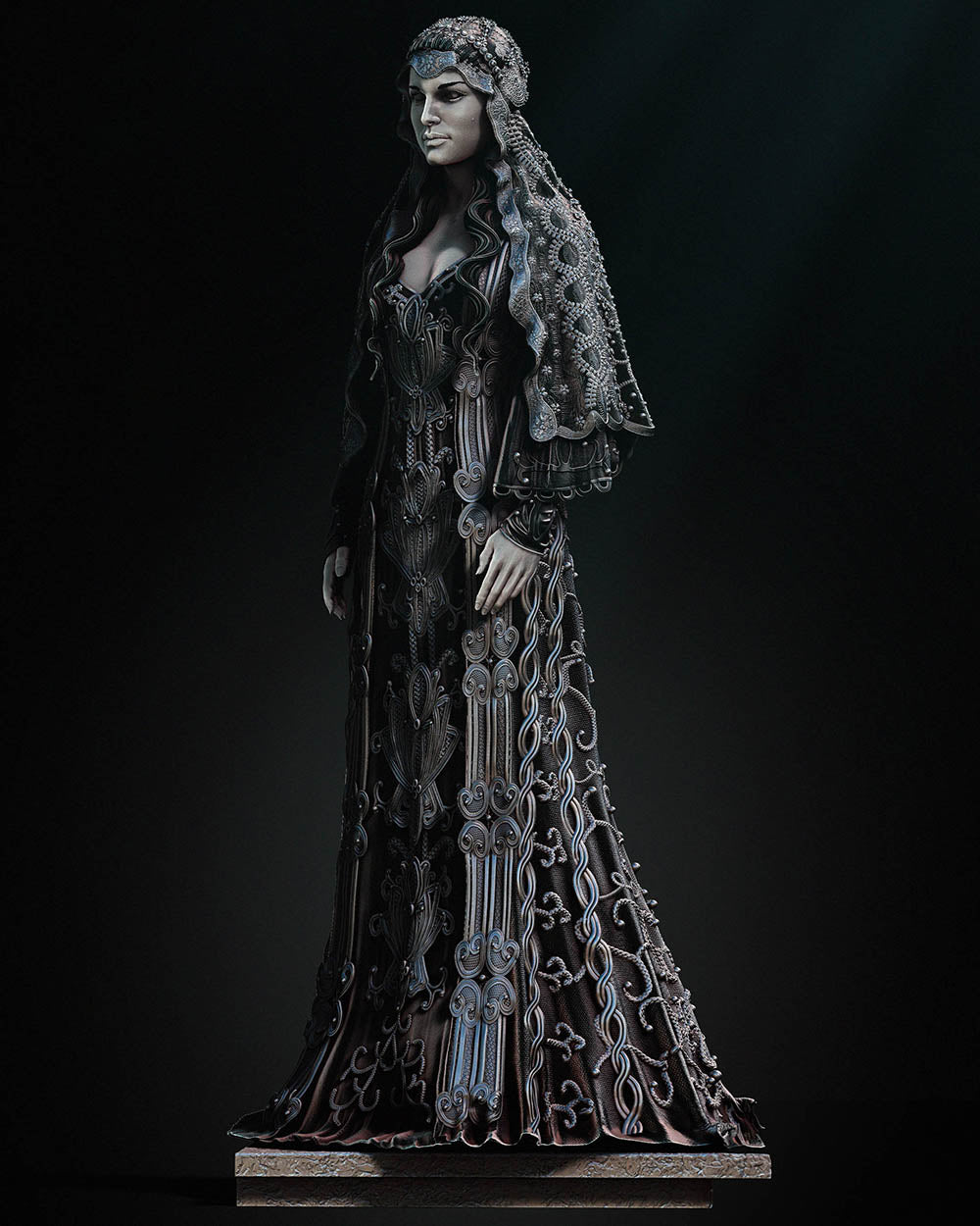 Padme - Sculpture