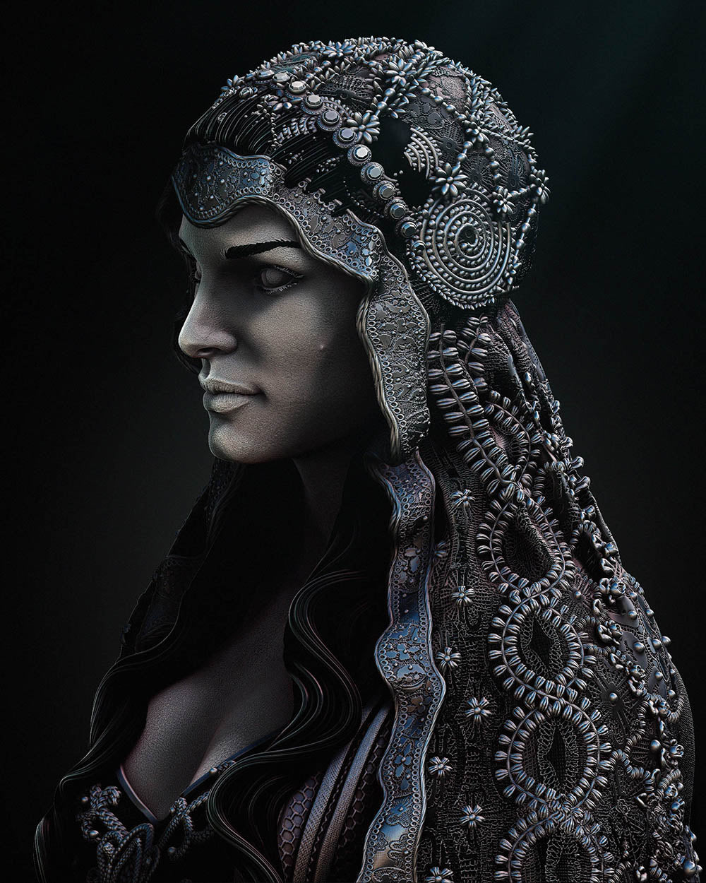 Padme - Sculpture