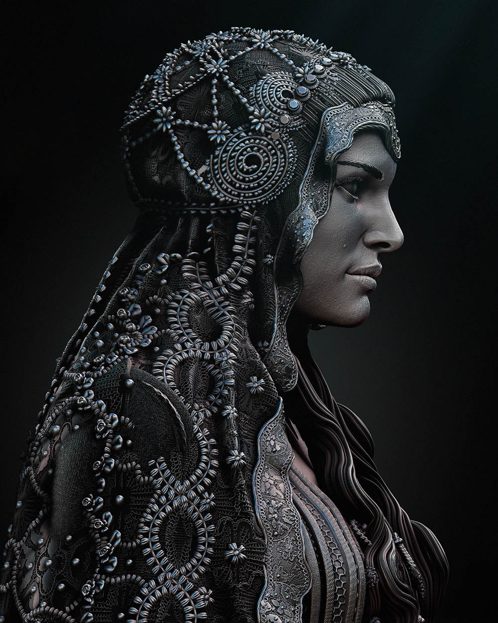 Padme - Sculpture