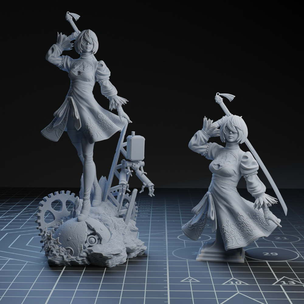 2B Nier Automata – Sculpture