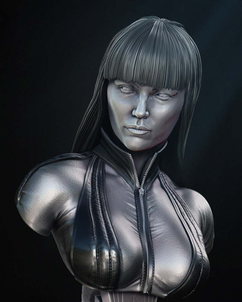 Silk Spectre - Portrait Bust